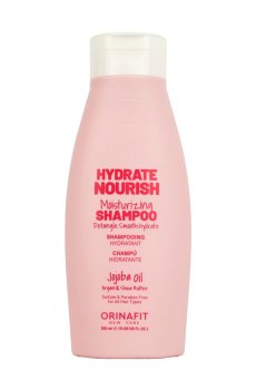 Увлажняющий шампунь для волос Orinafit Hydrate Nourish Moisturizing Shampoo, 350 мл