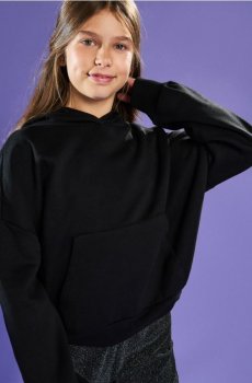 Базовий кофта - чорний