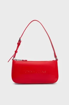 Женская красная сумка TJW ESS MUST SHOULDER SEASONAL Красный ONESIZE Tommy Jeans AW0AW16267