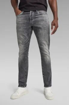 Мужские серые джинсы 3301 Straight Tapered Серый 28-32 G-Star RAW 51003,C293