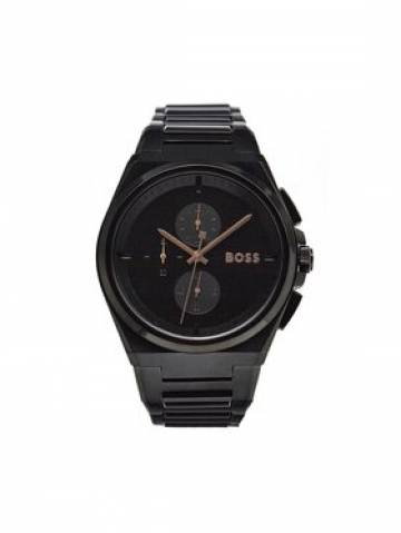 Boss Годинник Steer 1514068 Чорний Boss Годинник Steer 1514068 Чорний