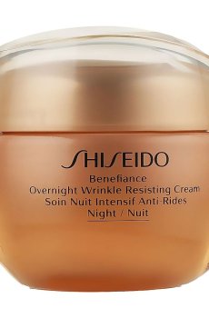 Ночной крем для лица Shiseido Benefiance Overnight Wrinkle Resisting Cream против морщин, 50 мл