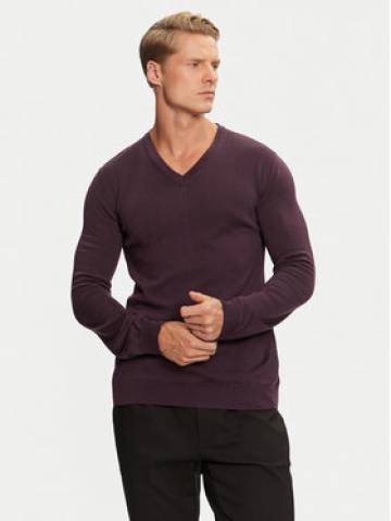 Hugo Светр San Vredo-M 50474172 Фіолетовий Slim Fit Hugo Светр San Vredo-M 50474172 Фіолетовий Slim Fit