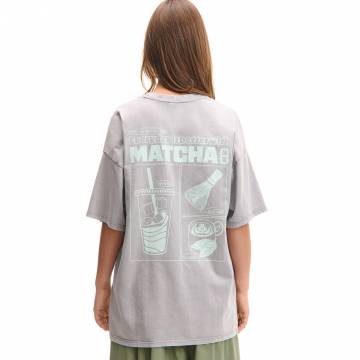 Cropp - Футболка з принтом - light grey Cropp - Футболка з принтом - light grey