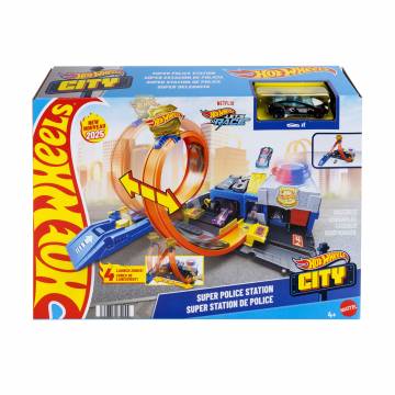 Игровой набор Hot Wheels City Суперполицейский участок, от 4 лет (JBM71) Игровой набор Hot Wheels City Суперполицейский участок, от 4 лет (JBM71)