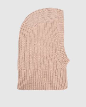 Бежевый капор из кашемира