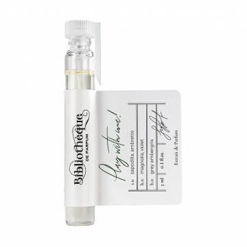 Bibliotheque de Parfum Play With Me! Парфюмированная вода унисекс, 3 мл (пробник) Bibliotheque de Parfum Play With Me! Парфюмированная вода унисекс, 3 мл (пробник)