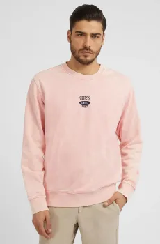Мужской розовый свитшот Розовый XXL Guess M3RQ12.KBLD0;G6R4