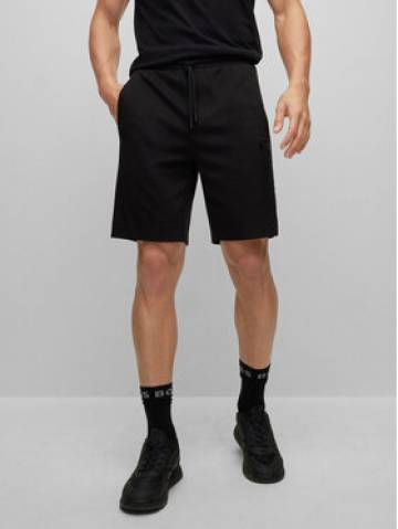 Boss Спортивні шорти Headlo Mirror 50486858 Чорний Regular Fit Boss Спортивні шорти Headlo Mirror 50486858 Чорний Regular Fit