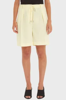 Женские желтые шорты STRUCTURE TWILL Желтый 36 Calvin Klein K20K206651