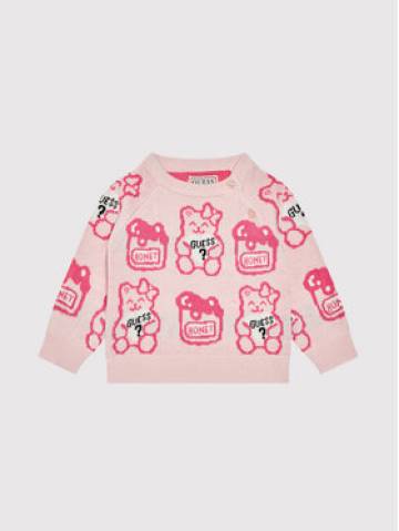 Guess Светр H1YT01 Z2S40 Рожевий Regular Fit Guess Светр H1YT01 Z2S40 Рожевий Regular Fit