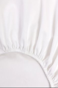 Хлопковая простыня с резинкой BOSS BEBOSS White 160 x 200 cm