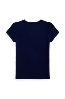 Детская хлопковая футболка Polo Ralph Lauren