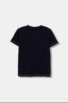 Детская хлопковая футболка Guess