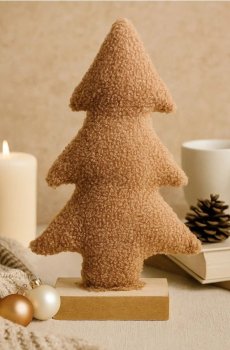 Плюшева LED-декорація у формі зірки - сірий