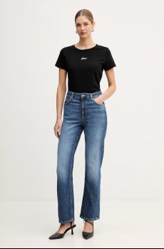 Хлопковая футболка BOSS Orange C Elove embro