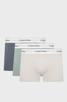 Мужские боксеры (3 шт) LOW RISE TRUNK Разноцветный M Calvin Klein LV00NB4847
