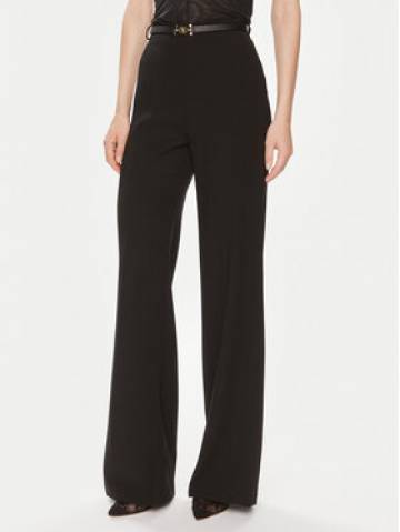 Elisabetta Franchi Штани з тканини PA-053-42E2-5895 Чорний Relaxed Fit Elisabetta Franchi Штани з тканини PA-053-42E2-5895 Чорний Relaxed Fit