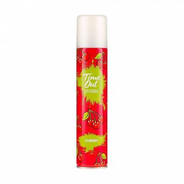 Сухой шампунь для волос Time Out Dry Shampoo, Cherry, 200 мл Сухой шампунь для волос Time Out Dry Shampoo, Cherry, 200 мл