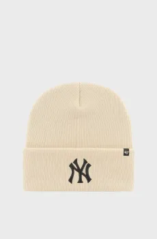 Бежевая шапка NEW YORK YANKEES HAYMAKER Бежевый ONESIZE 47 Brand HYMKR17ACE-NTD