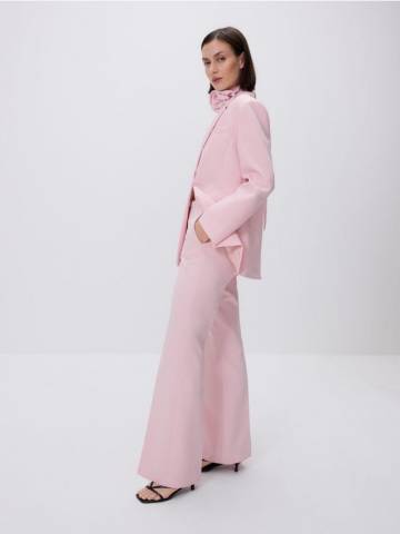 Reserved - Штани зі стрілками - пастельний рожевий - YT328-03X