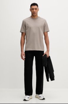 Хлопковая футболка HUGO