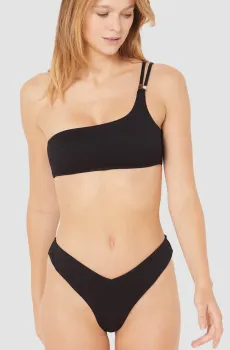 Женские черные трусики от купальника  IDYLLIQUE Черный L Etam 6544652