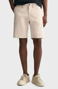 Мужские бежевые шорты SLIM TWILL Бежевый 33 Gant 205067