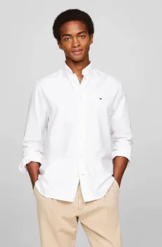 Мужская белая рубашка SOLID HERITAGE OXFORD RF Белый M Tommy Hilfiger MW0MW35774