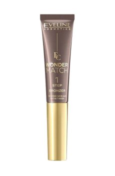 Уценка! Ультракремовый бронзер для лица Eveline Cosmetics Wonder Match Bronzer 01, 14 мл