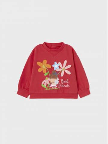 Mayoral Світшот 1406 Червоний Regular Fit Mayoral Світшот 1406 Червоний Regular Fit