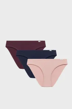 Женские трусики (3 шт) Разноцветный XL Atlantic 3CLP-001