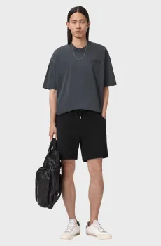 Мужские черные шорты ASHER Черный L AllSaints M018TE