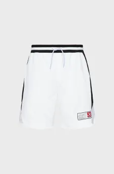 Мужские белые шорты Белый L HUGO 50489621;100