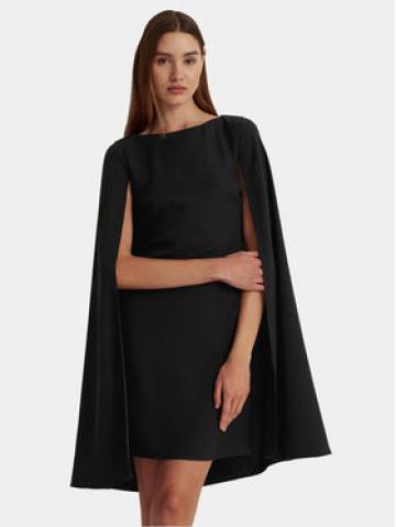 Lauren Ralph Lauren Коктейльна сукня 253855210005 Чорний Relaxed Fit Lauren Ralph Lauren Коктейльна сукня 253855210005 Чорний Relaxed Fit