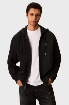 Мужское черное худи LS EU 350TERRY Черный M Calvin Klein Jeans LV04RD240G