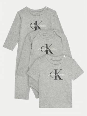 Calvin Klein Jeans Набір дитячий IN0IN00212 Сірий Regular Fit Calvin Klein Jeans Набір дитячий IN0IN00212 Сірий Regular Fit