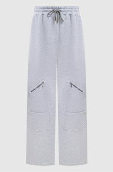 Серые меланжевые штаны-карго Bookish Big