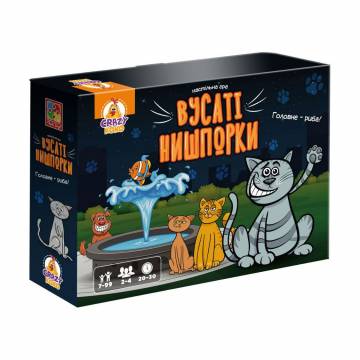 Настольная маршрутная игра Vladi Toys Вусаті нишпорки, 27 деталей, от 7 лет (VT8055-44) Настольная маршрутная игра Vladi Toys Вусаті нишпорки, 27 деталей, от 7 лет (VT8055-44)