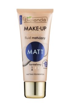 Матирующий тональный крем для лица Bielenda Make-Up Academie MATT 01 натуральный, 30 г