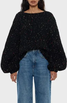 Женский черный свитер Черный M Bimba Y Lola 242BR7241.10000