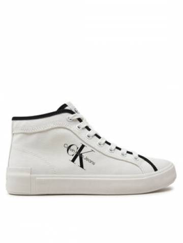 Calvin Klein Jeans Снікерcи Skater Vulcanized High Cs Ml Mr YW0YW01454 Білий Calvin Klein Jeans Снікерcи Skater Vulcanized High Cs Ml Mr YW0YW01454 Білий