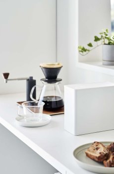 Емкость для кофе с ложкой Yamazaki Tower