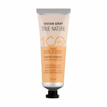 Крем для рук Vivian Gray True Nature Cedar & Patchouli Hand Cream, 75 мл Крем для рук Vivian Gray True Nature Cedar & Patchouli Hand Cream, 75 мл