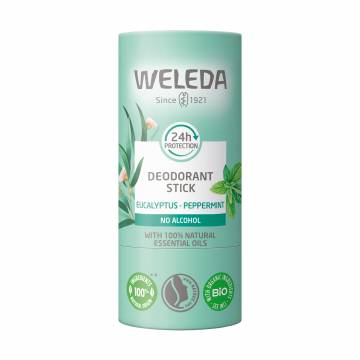 Дезодорант-стик Weleda Deodorant Stick Eucalyptus-Peppermin Эвкалипт и перечная мята, 50 г Дезодорант-стик Weleda Deodorant Stick Eucalyptus-Peppermin Эвкалипт и перечная мята, 50 г