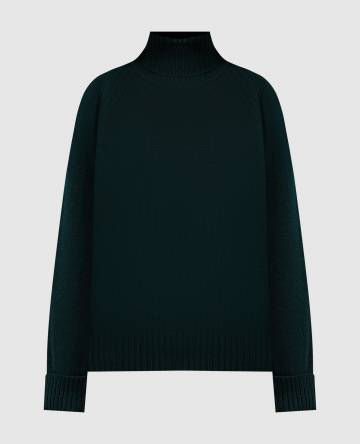 Зеленый свитер Fairlie из шерсти и кашемира Зеленый свитер Fairlie из шерсти и кашемира