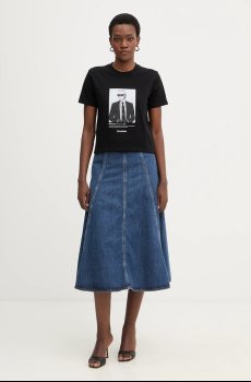 Хлопковая футболка Karl Lagerfeld