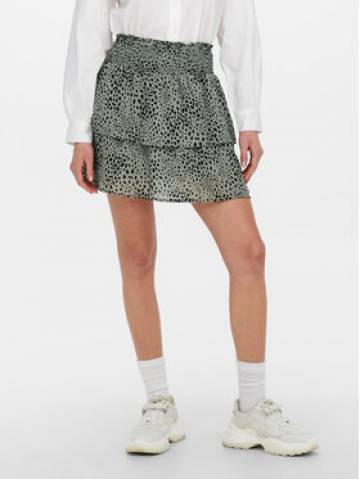ONLY Cпідниця-міні 15251508 Зелений Regular Fit ONLY Cпідниця-міні 15251508 Зелений Regular Fit