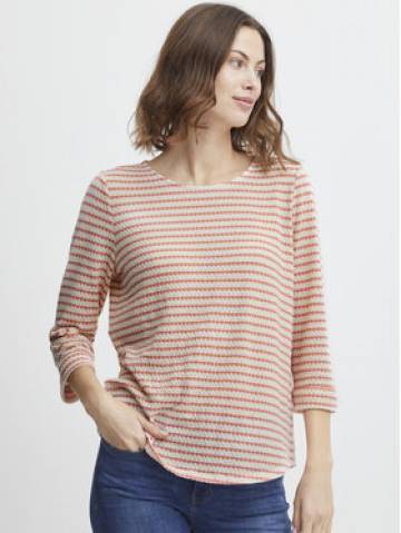 Fransa Блузка 20611807 Кораловий Regular Fit Fransa Блузка 20611807 Кораловий Regular Fit
