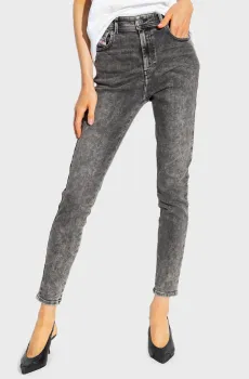 Женские серые джинсы 1984 SLANDY-HIGH Серый 29-32 Diesel A03597 09F80